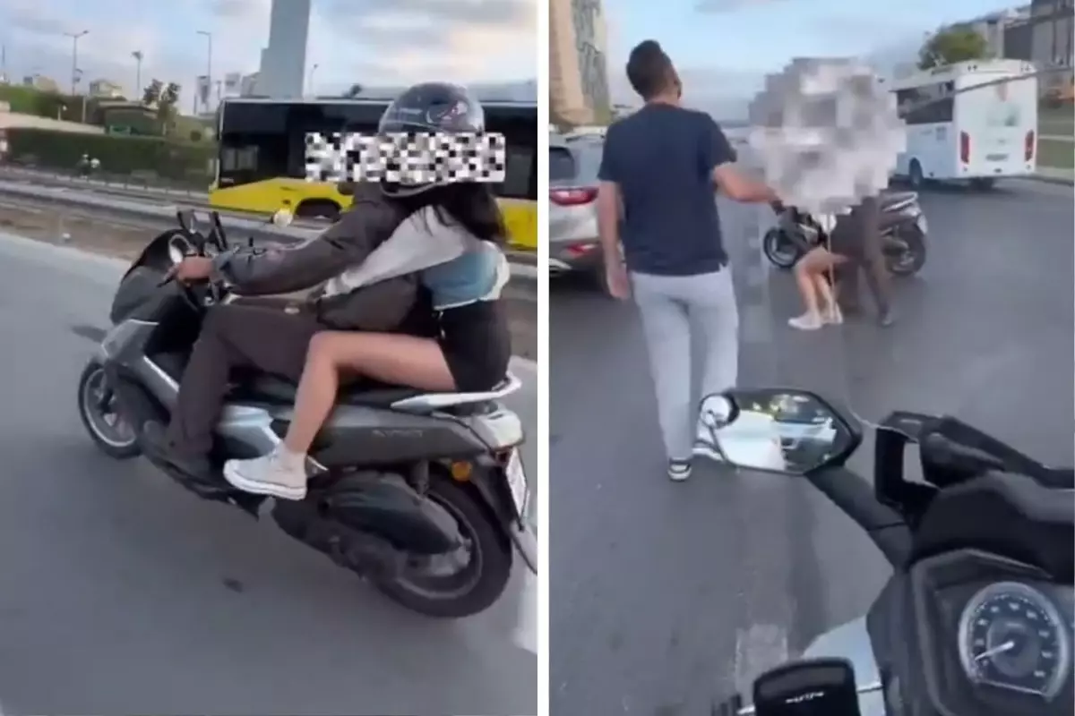 Uyarıya kulak asmadılar, dakikalar sonra kaza yaptılar