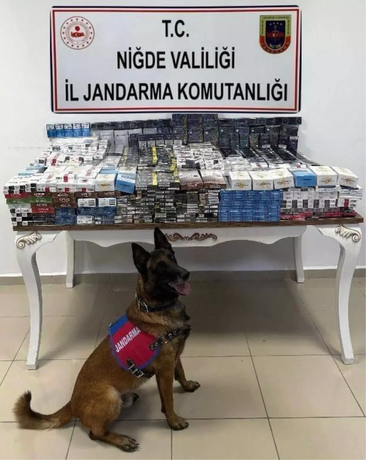 Niğde'de Kaçak Sigaraya Geçit Yok: 3 Bin 606 Paket Ele Geçirildi