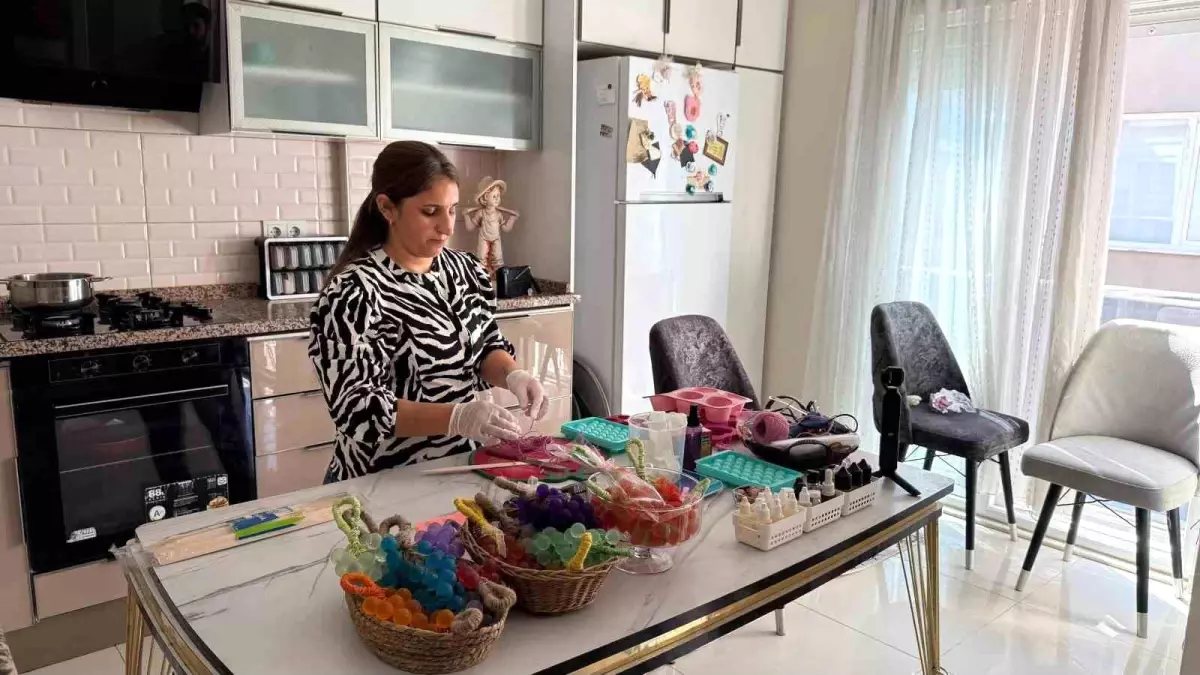 Yeni Anne, Evde Sabun Atölyesiyle İş Hayatına Döndü