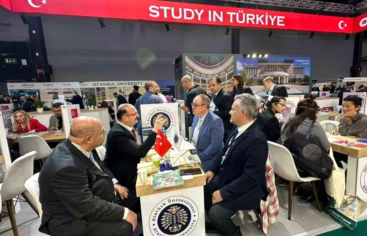 Atatürk Üniversitesi, EAIE 2025 Eğitim Fuarı'nda Temsili Güçlendirdi