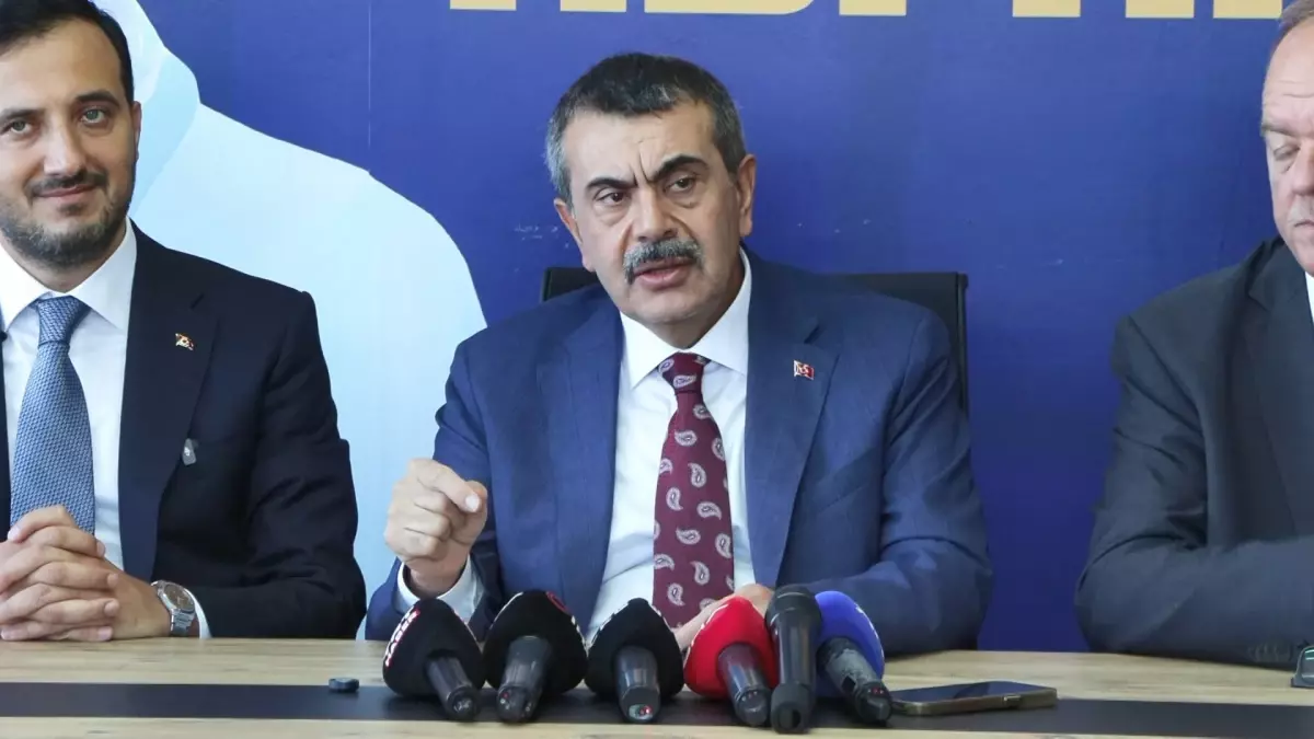 Bakan Tekin: Türkiye, OECD raporlarına göre son 22 yılda eğitim devrimi yapmış ülke olarak tanımlanıyor