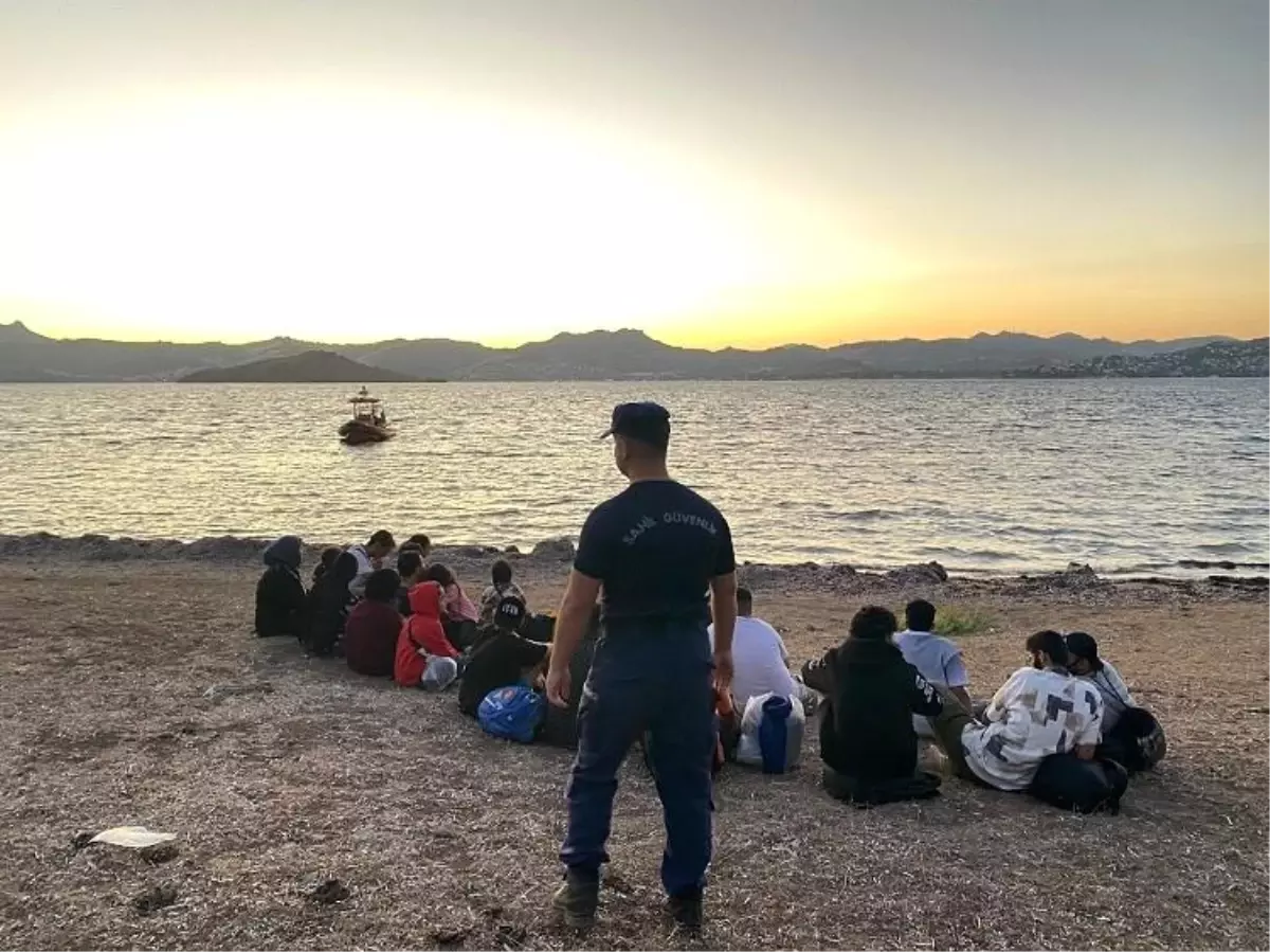 Bodrum'da 20 Düzensiz Göçmen Yakalandı