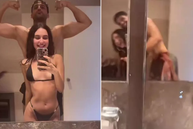 Ekin Mert Daymaz, genç sevgilisiyle banyoda aşkını ilan etti