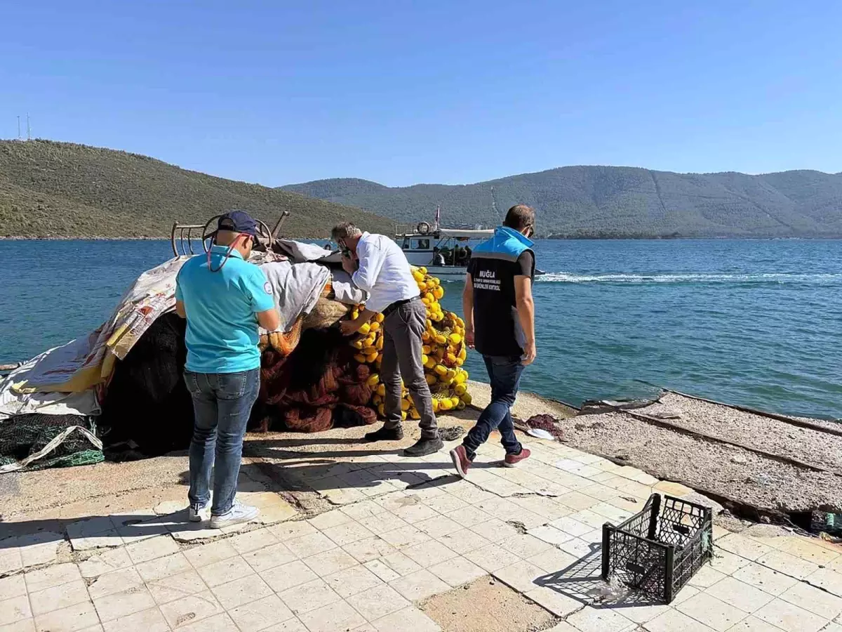 Muğla'da Kaçak Su Ürünleri Avcılığına Karşı Denetim