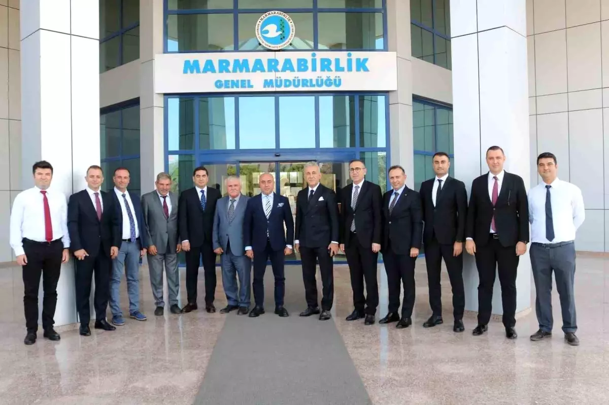 Marmarabirlik ve Vakıfbank'tan İş Birliği Protokolü