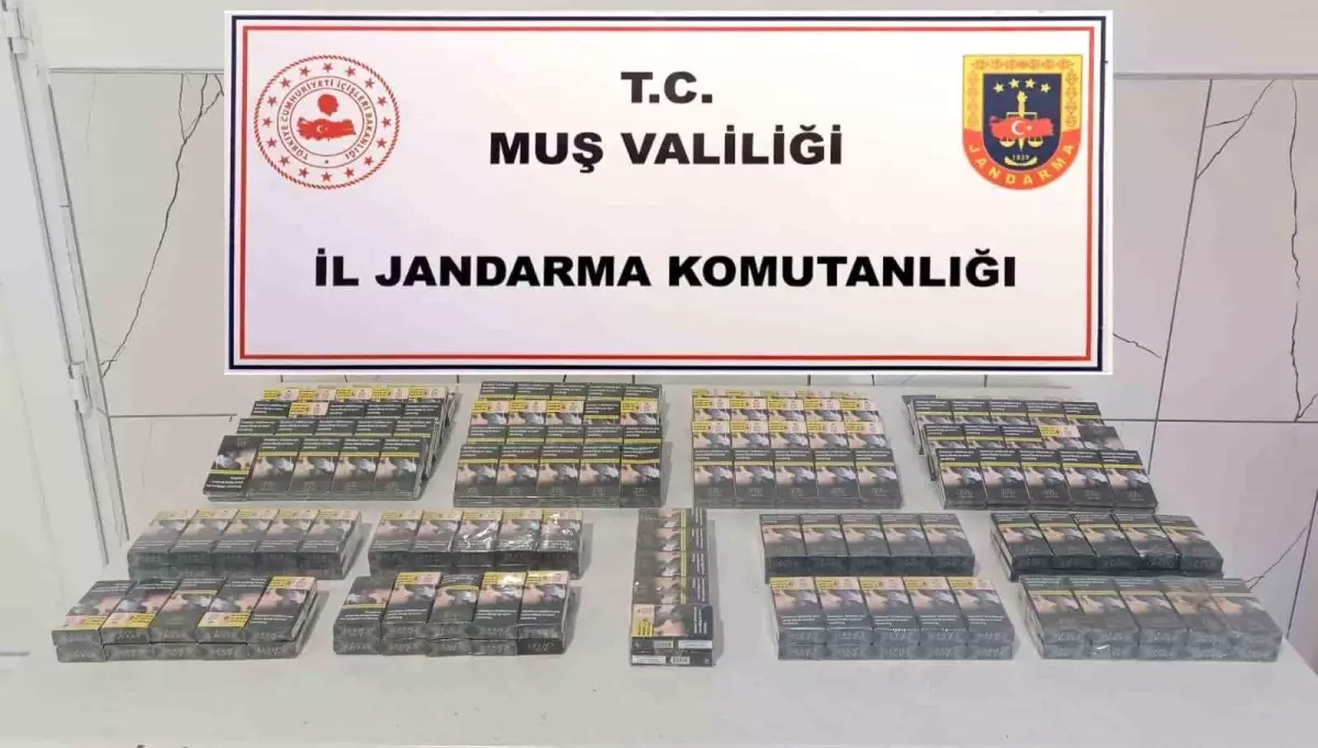 Muş'ta Kaçak Sigara Operasyonu: 270 Paket Ele Geçirildi