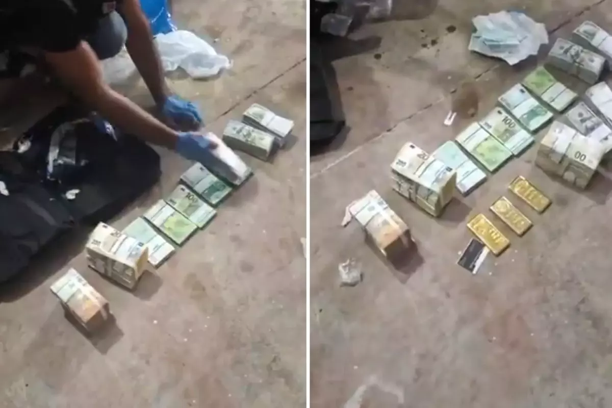 Rüşvet paraları belediyenin deposundan çıktı! İşte o operasyonun görüntüleri