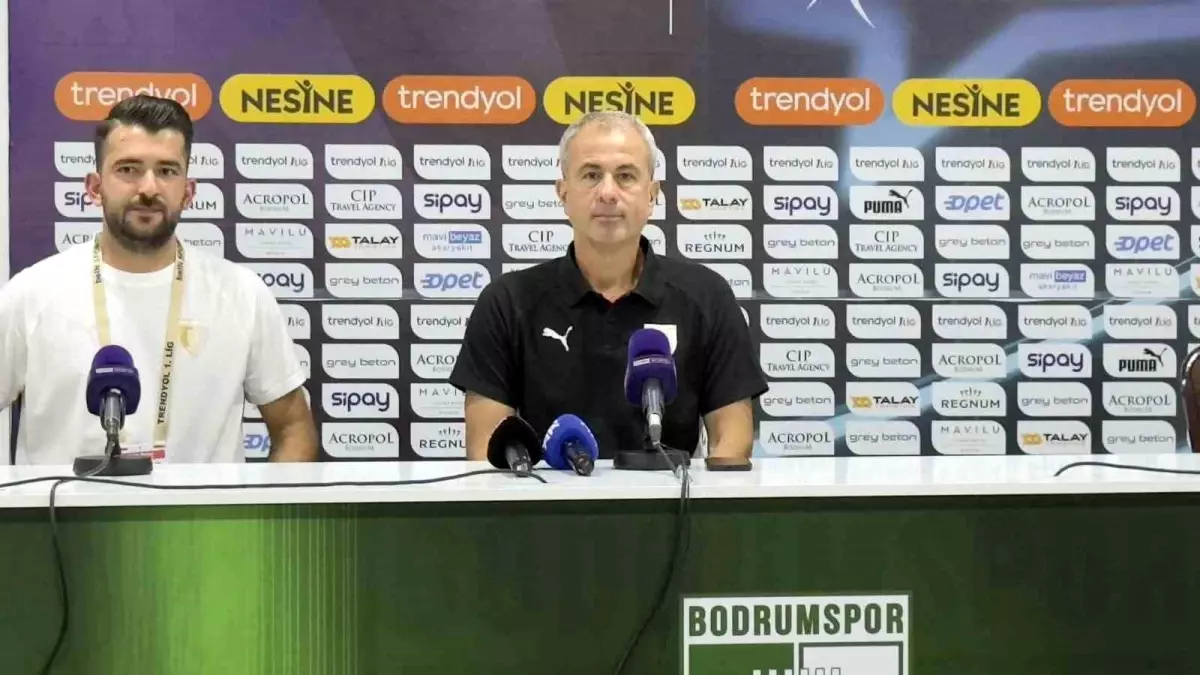 Bodrum FK Teknik Direktörü Sefer Yılmaz: 'Bu maç iyi bir ders oldu'
