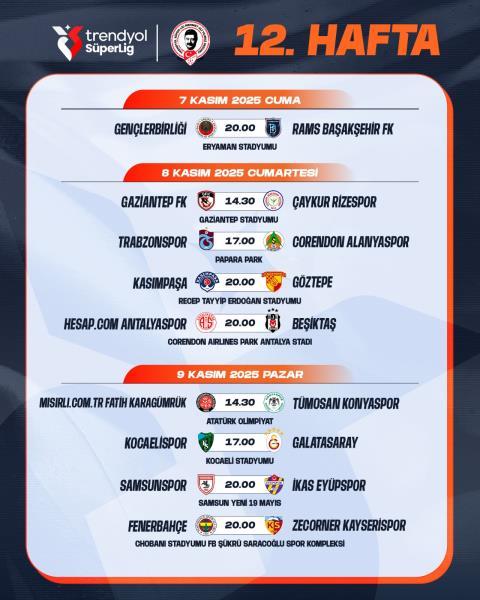 Süper Lig'de derbi tarihleri belli oldu Süper Lig'de derbi tarihleri belli oldu