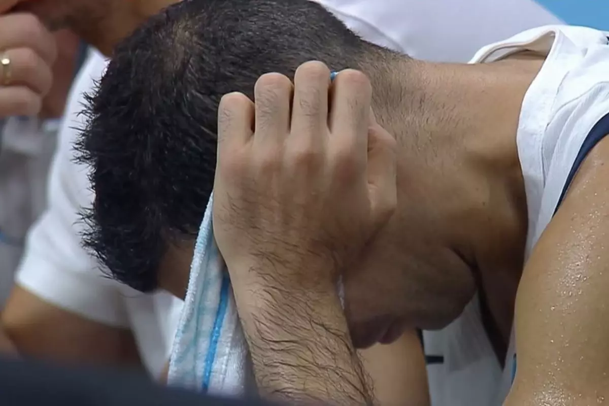 Tarihi maça damga vuran an! Kostas Sloukas gözyaşlarını tutamadı