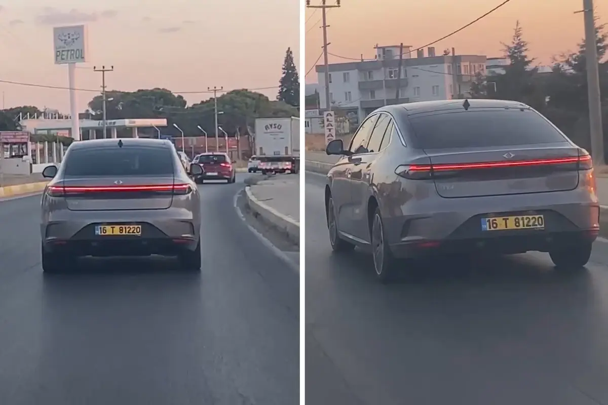 TOGG'un yeni modeli T10F ilk kez yollarda görüntülendi