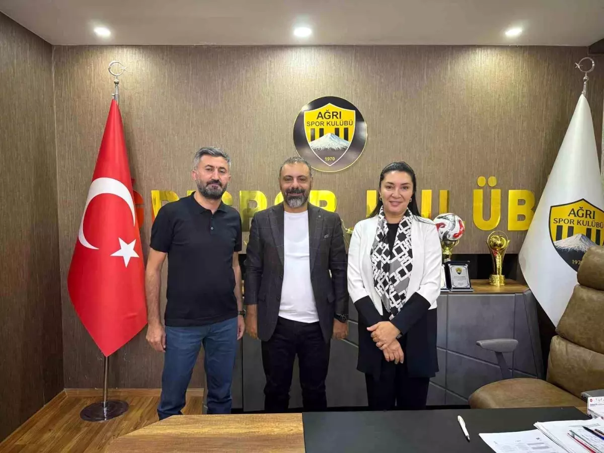 AK Parti Ağrı İl Başkanından Ağrı Spor Kulübü'ne Ziyaret