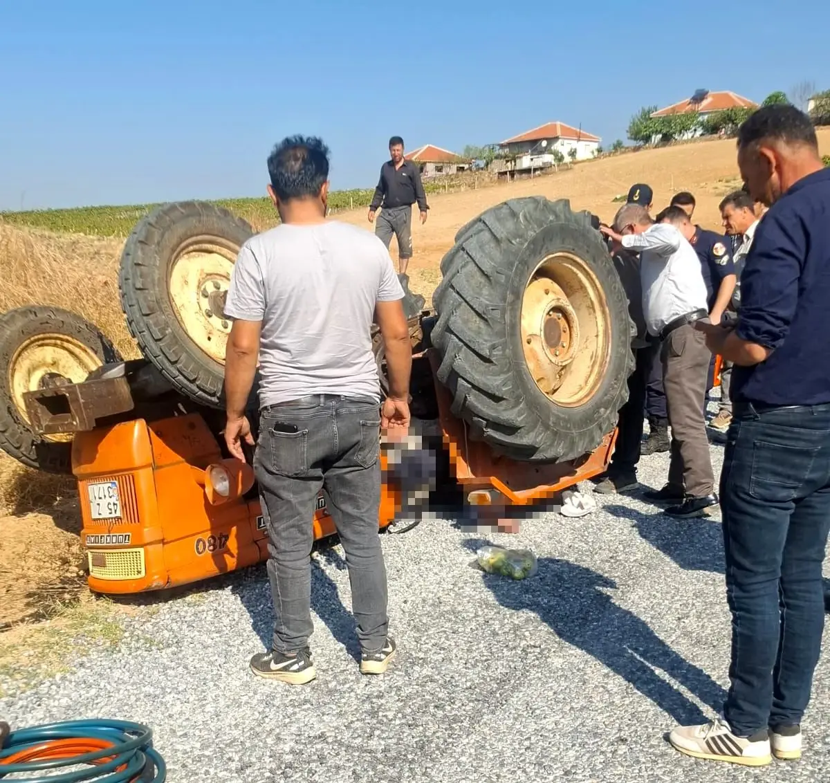 Traktör Kazasında Bir Kişi Hayatını Kaybetti