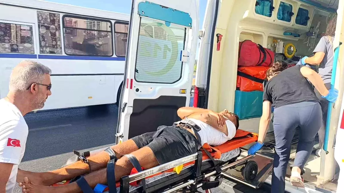Tır ile Bisikletin Çarpışması: Bir Yaralı