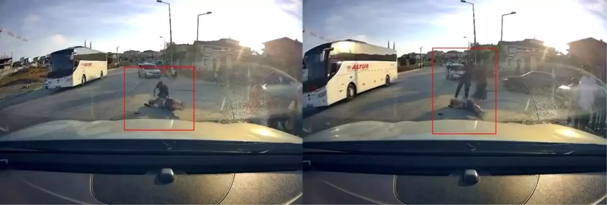 İstanbul'da Okul Çıkışında Veliler Arasında Yumruklu Kavga