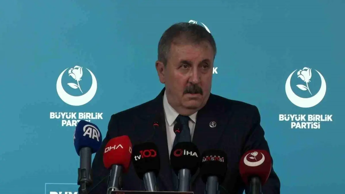BBP Başkanı Destici'den Ceza Sistemine Değişiklik Çağrısı