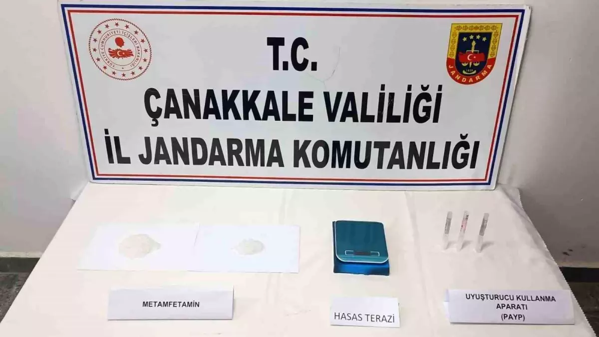 Çanakkale'de Uyuşturucu Operasyonu: 1 Tutuklama