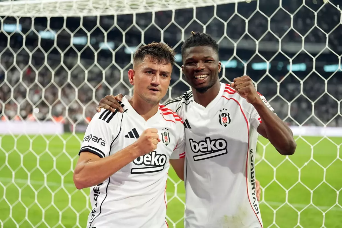 Cengiz Ünder ve El Bilal Toure, Beşiktaş'ta bir ilki yaşadı