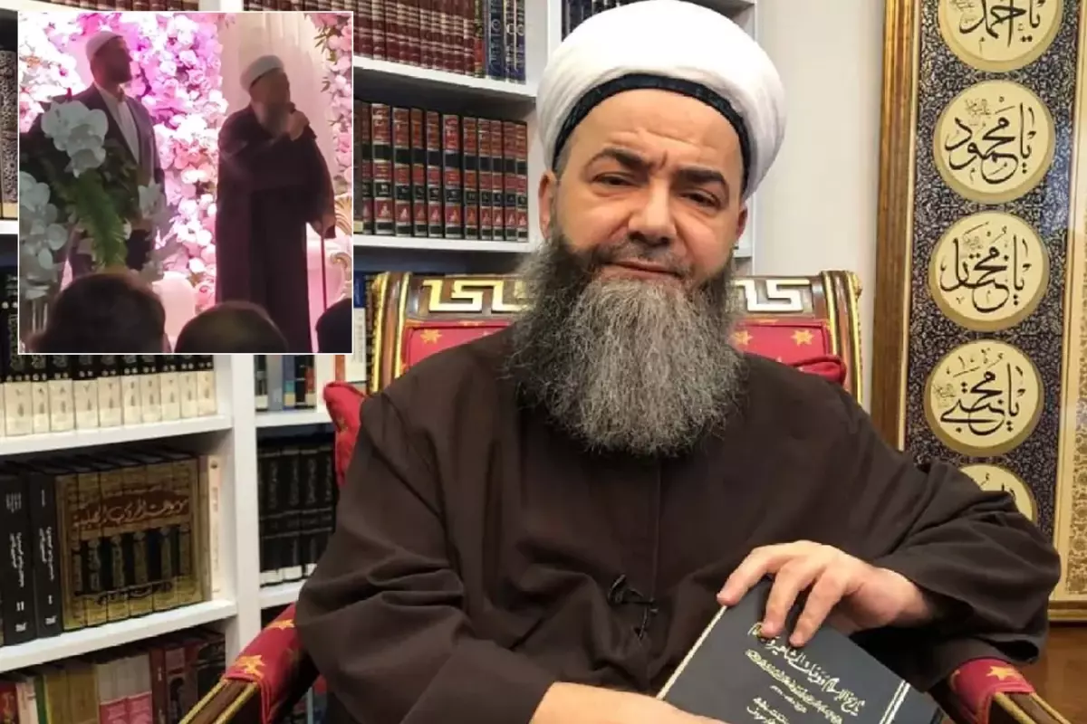 Cübbeli Ahmet Hoca'nın oğlu evlendi: İşte düğünden ilk görüntüler