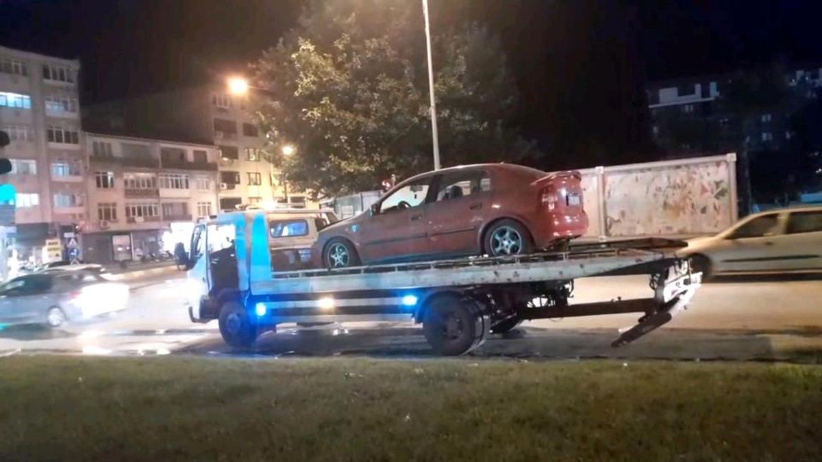 Edirne'de Seyir Halindeki Otomobil Alev Aldı