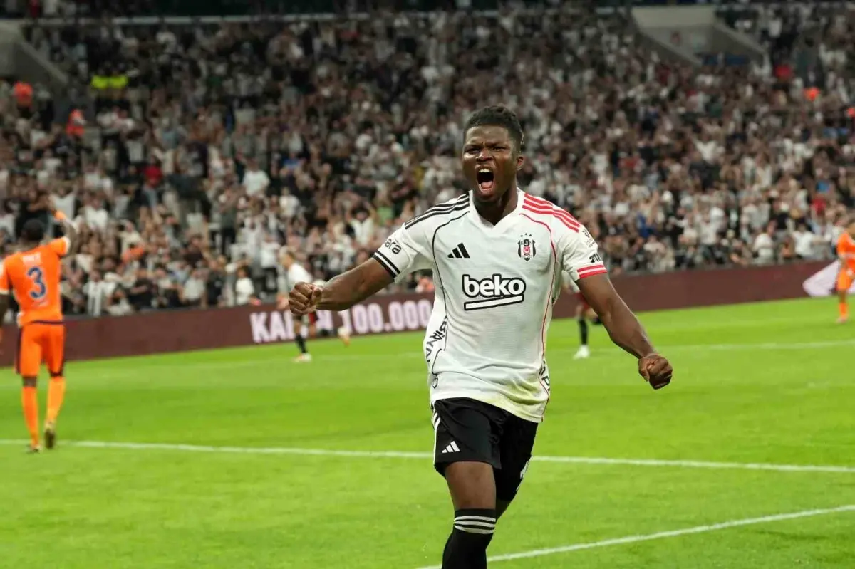 El Bilal Toure, Beşiktaş'taki İlk Golünü Attı