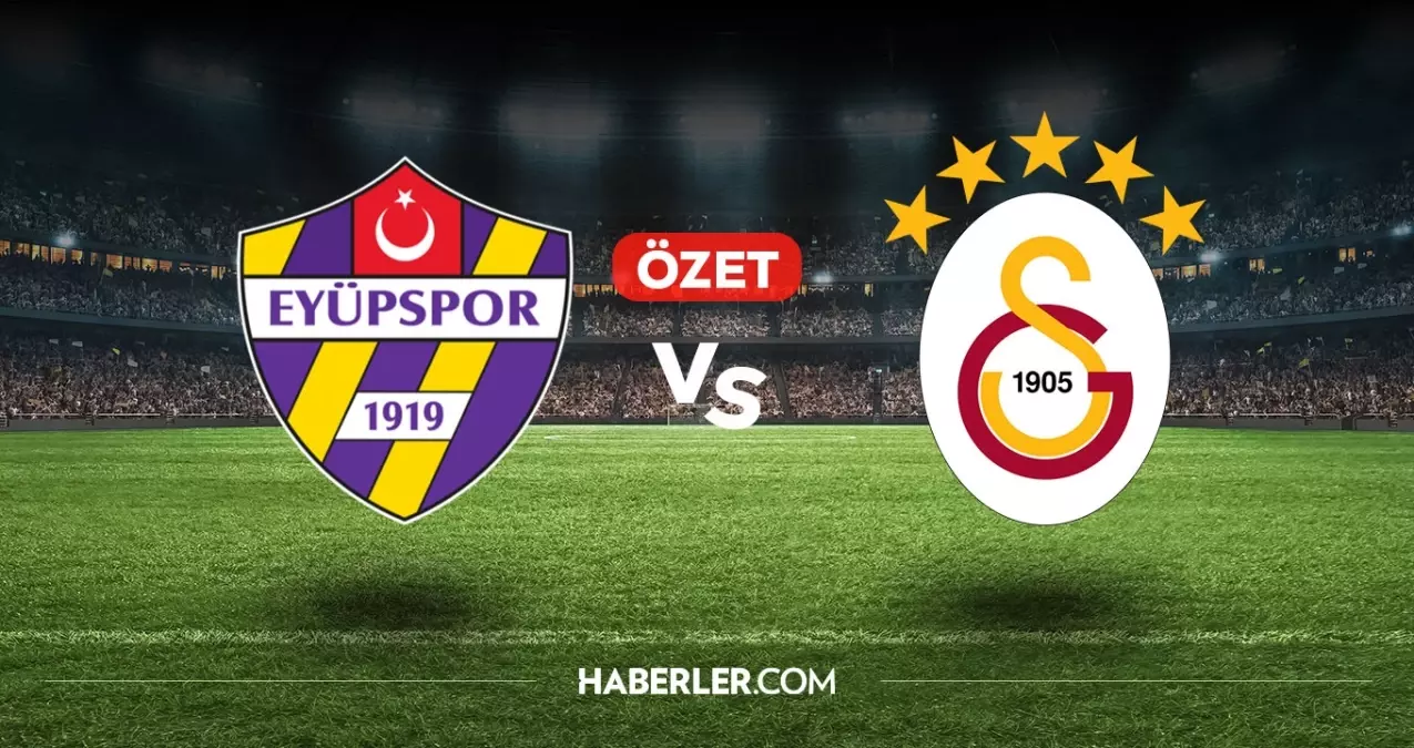Eyüpspor Galatasaray maç özeti ve golleri! (VİDEO) Eyüpspor Galatasaray geniş özeti! Golleri kim attı, maç kaç kaç bitti?