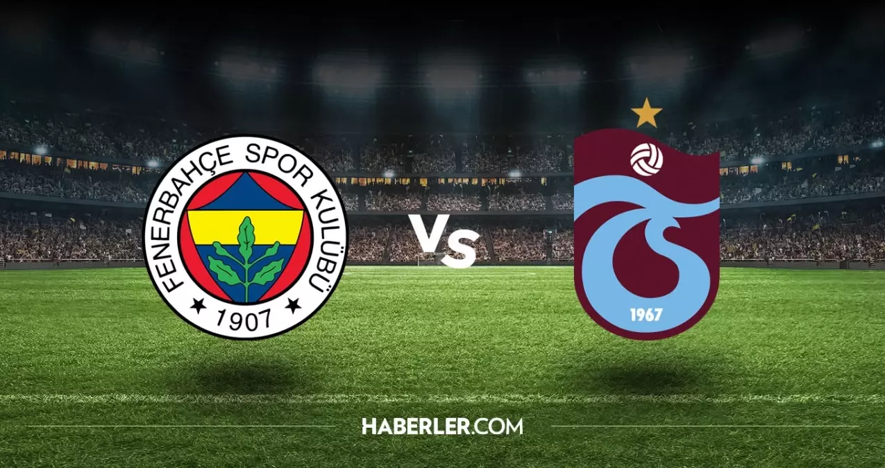Fenerbahçe Trabzonspor hangi kanalda? Fenerbahçe Trabzonspor maçını hangi kanal veriyor, nerede izlenir?