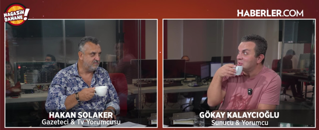 Hakan Solaker's statement about Pınar Altuğ: He pounds the table when he gets angry