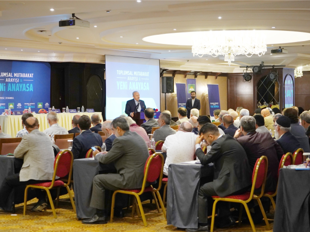 Constitutional workshop from HÜDA Par! Noteworthy statements from the former Speaker of the Grand National Assembly