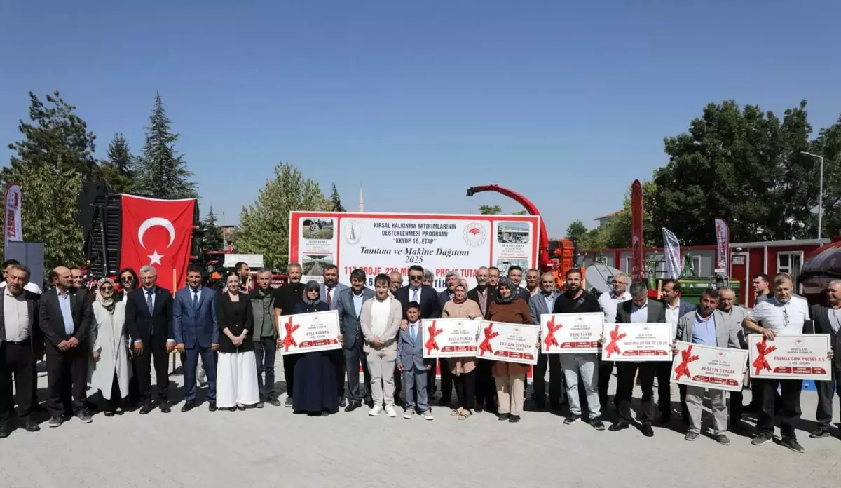 Kütahya'da Çiftçilere 229 Milyon TL Hibe Desteği