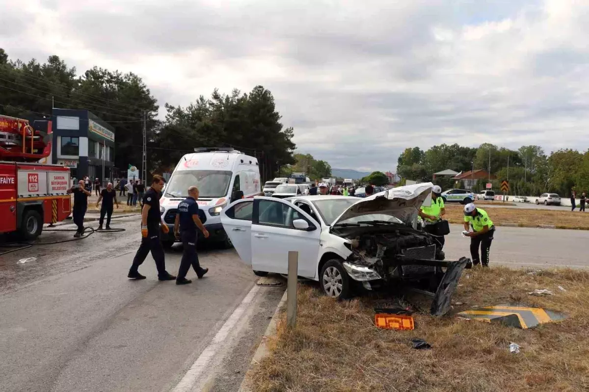 Samsun'da Zincirleme Trafik Kazası: 6 Yaralı
