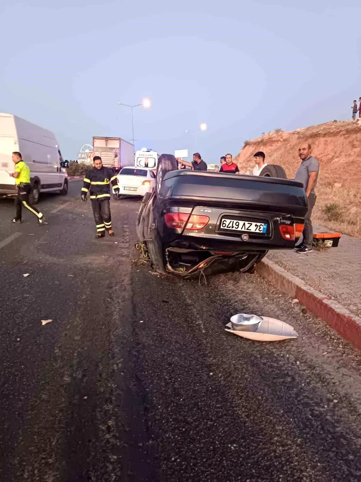 Siirt'te Trafik Kazası: 1 Yaralı