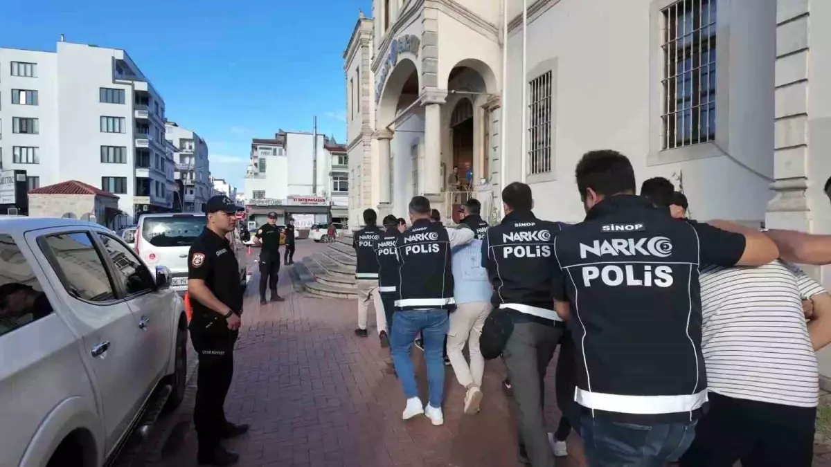 Sinop'ta Uyuşturucu Operasyonu: 6 Şüpheli Tutuklandı