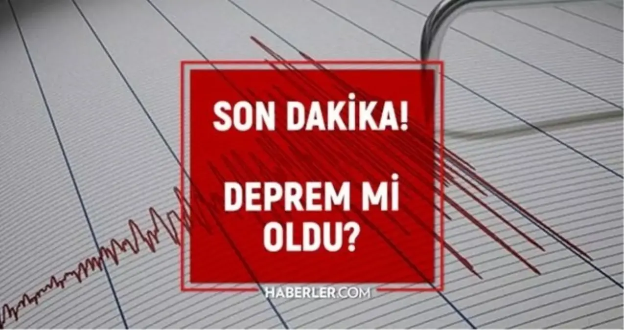 SON DEPREMLER! 13 Eylül deprem mi oldu, nerede, kaç büyüklüğünde? Kandilli ve AFAD son depremler
