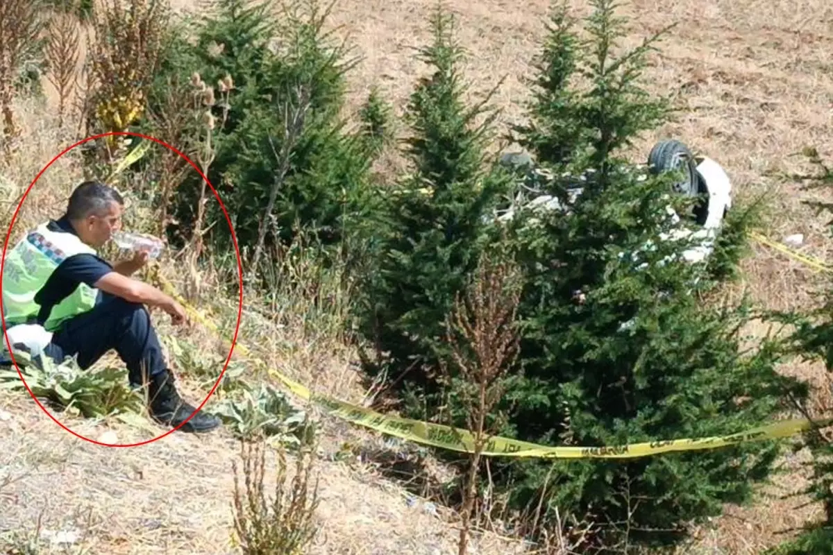 Şehit olan silah arkadaşını öyle görünce çöktü kaldı