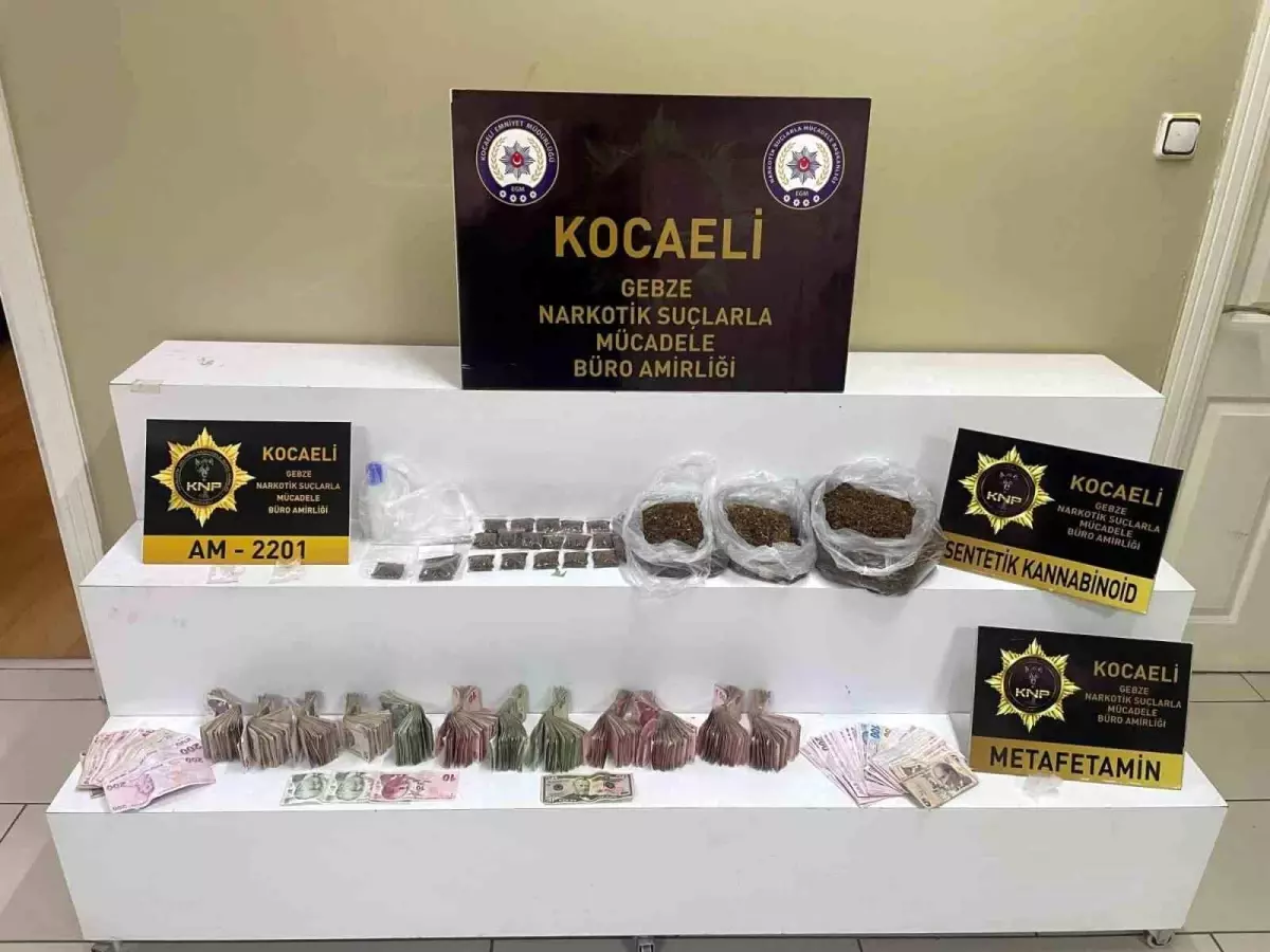 Kocaeli'de Uyuşturucu Operasyonu: 4 Şüpheli Yakalandı