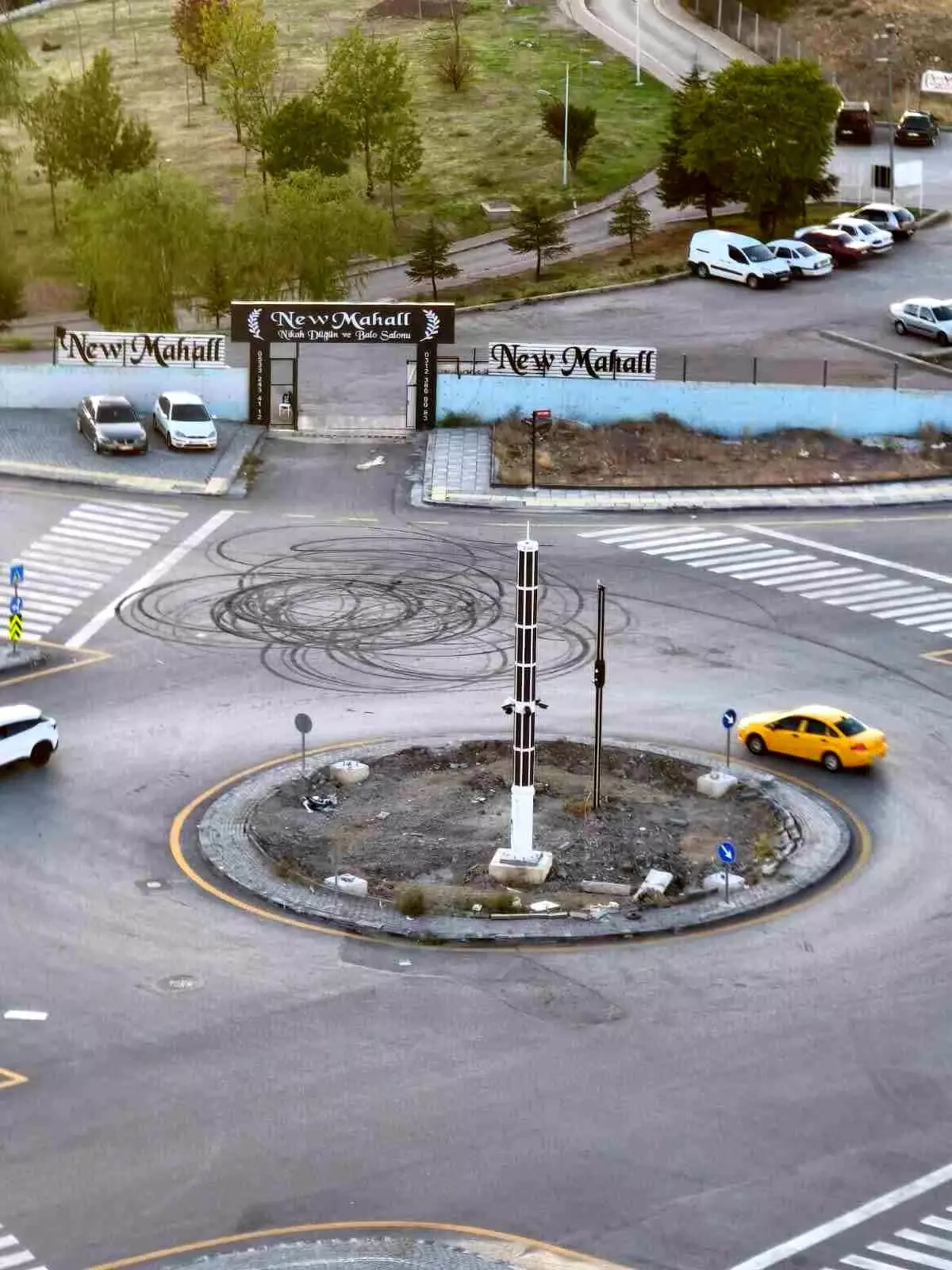 Ankara'da Drift Atan Trafik Magandaları İletişim Sıkıntısı Yarattı