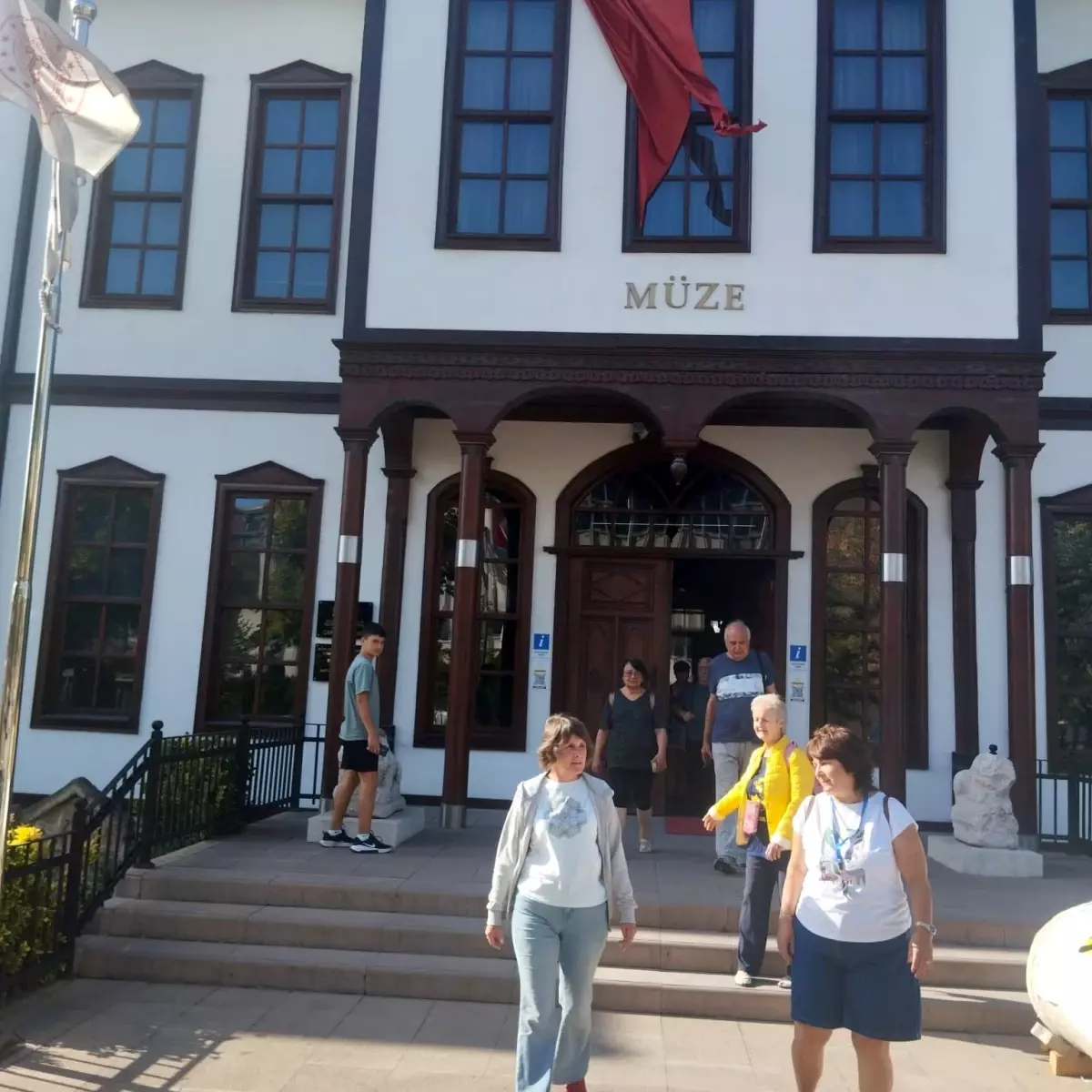 Bulgaristanlı Turistler Çankırı'da Tarih ve Kültür Turu Yaptı