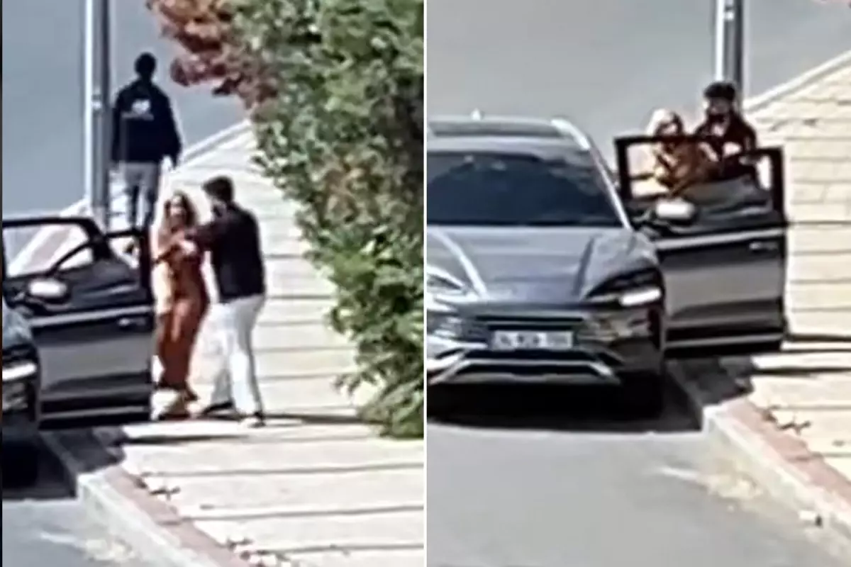 Güpegündüz kadını zorla araca bindirip kaçırdı
