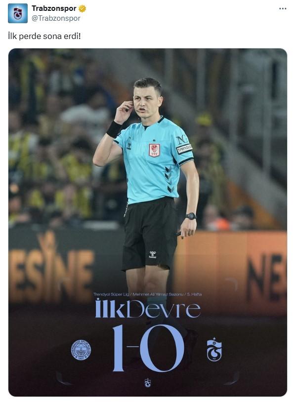 ilk yari biter bitmez trabzonspor dan hakem 19047811 698 m