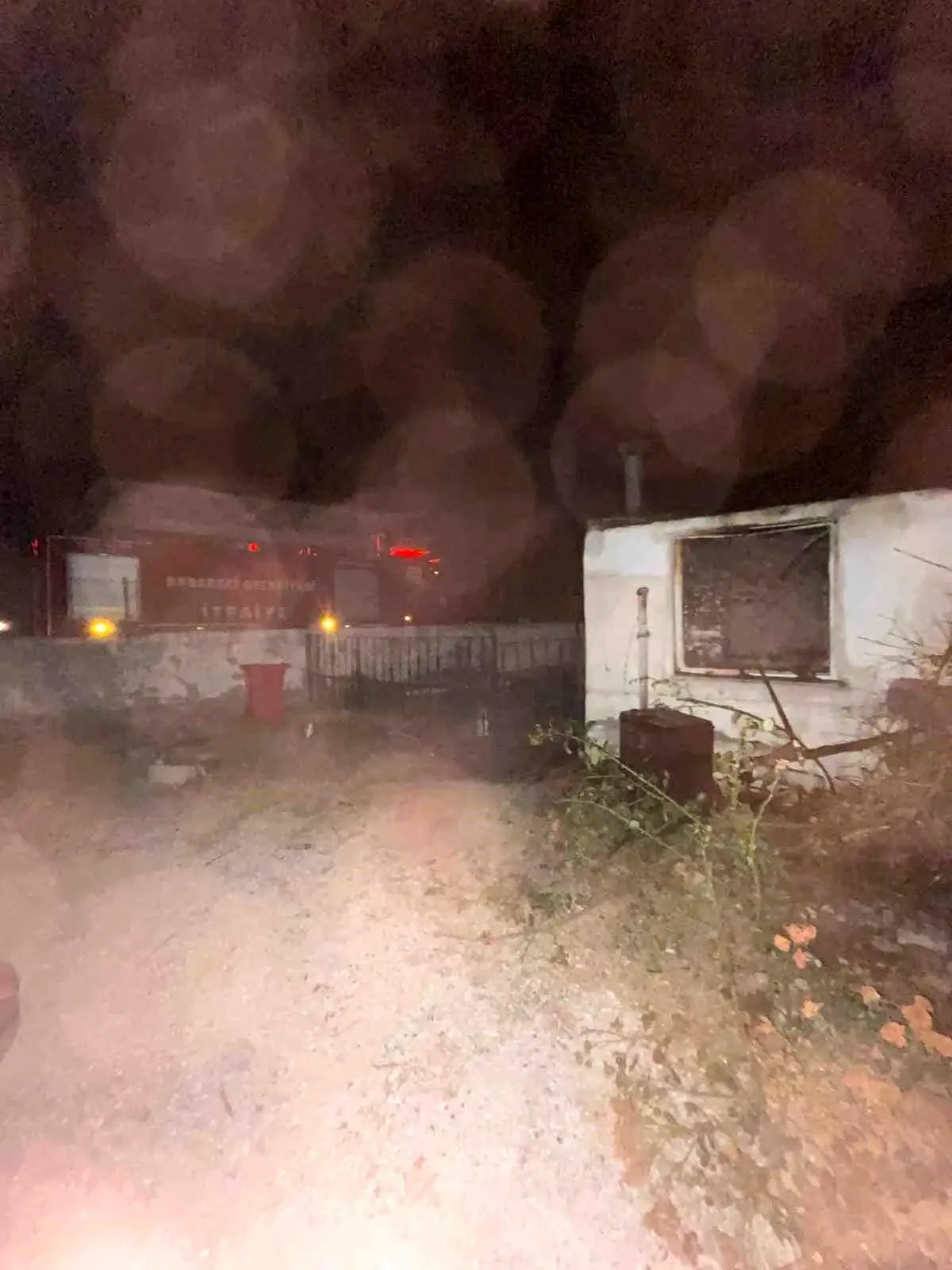 Kırklareli'nde Çiftlik Evinde Yangın Çıktı