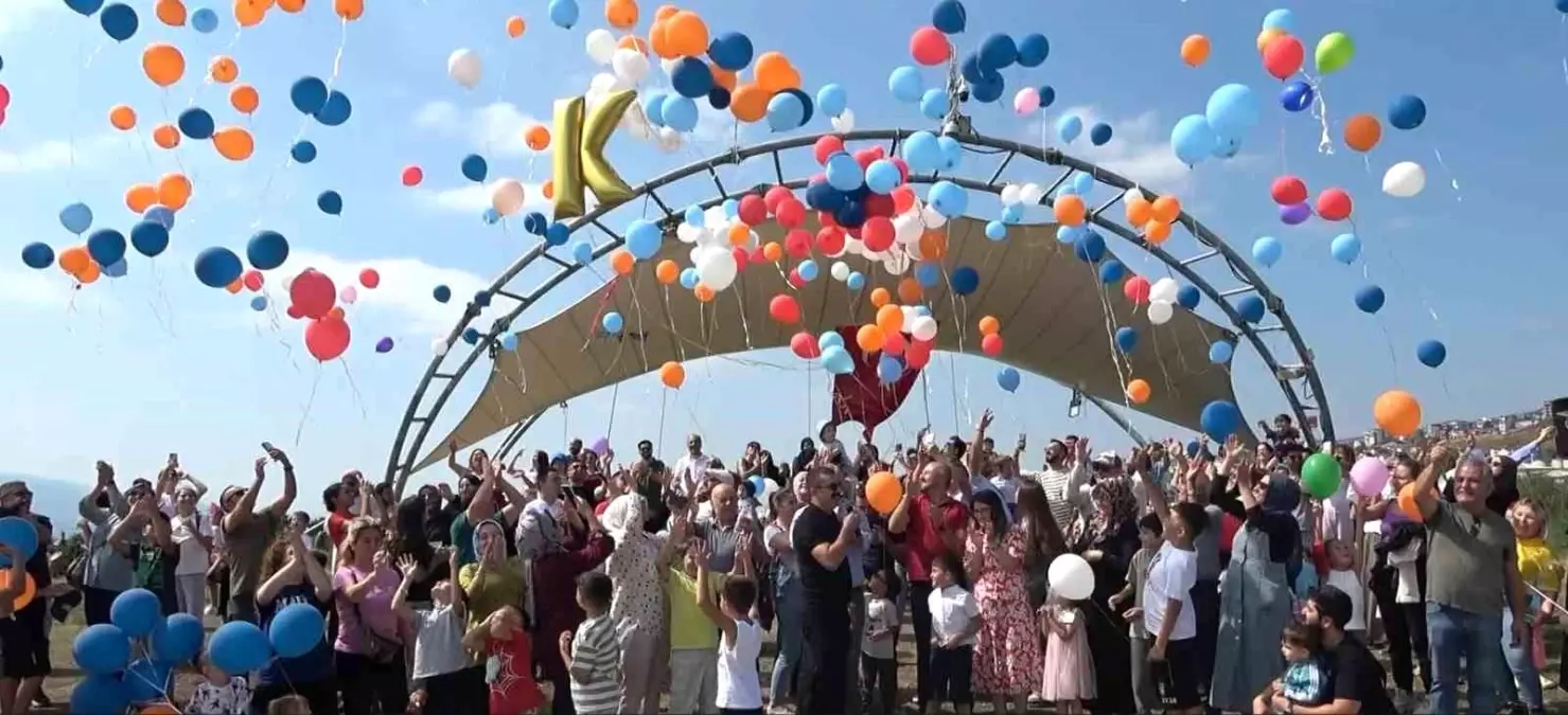 6 Yaşındaki Kağan Lösemiyi Yendi, Gökyüzüne Balonlar Bırakıldı