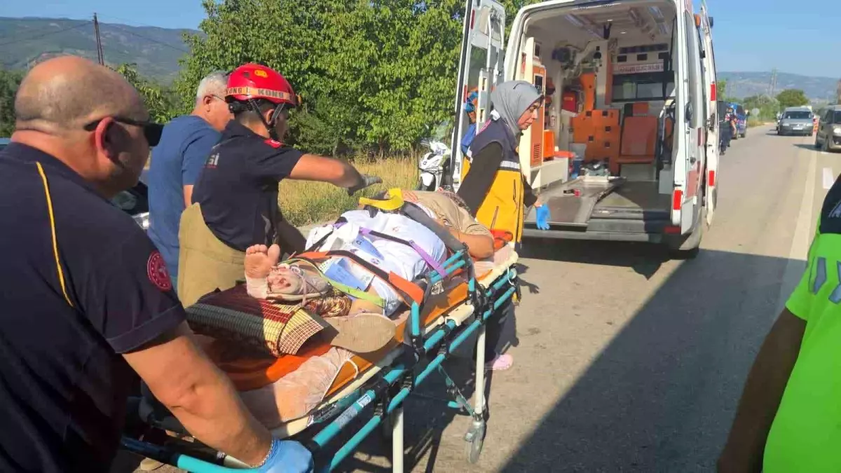 Bursa'da Trafik Kazası: 4 Yaralı