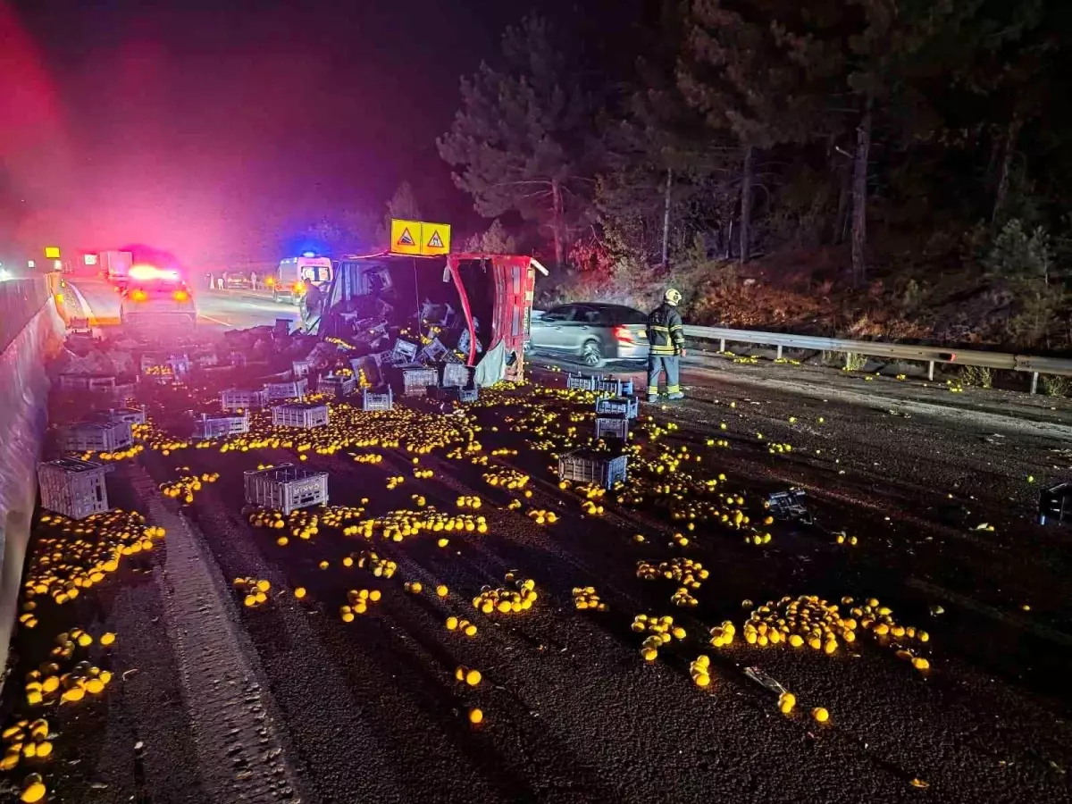 Adana-Pozantı Otoyolunda Zincirleme Kaza: 1 Yaralı