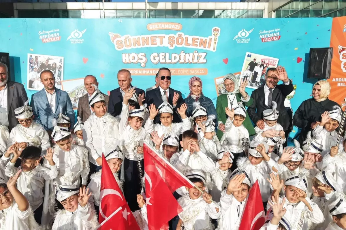 Sultangazi Belediyesi'nden 1500 Çocuk İçin Toplu Sünnet Şöleni