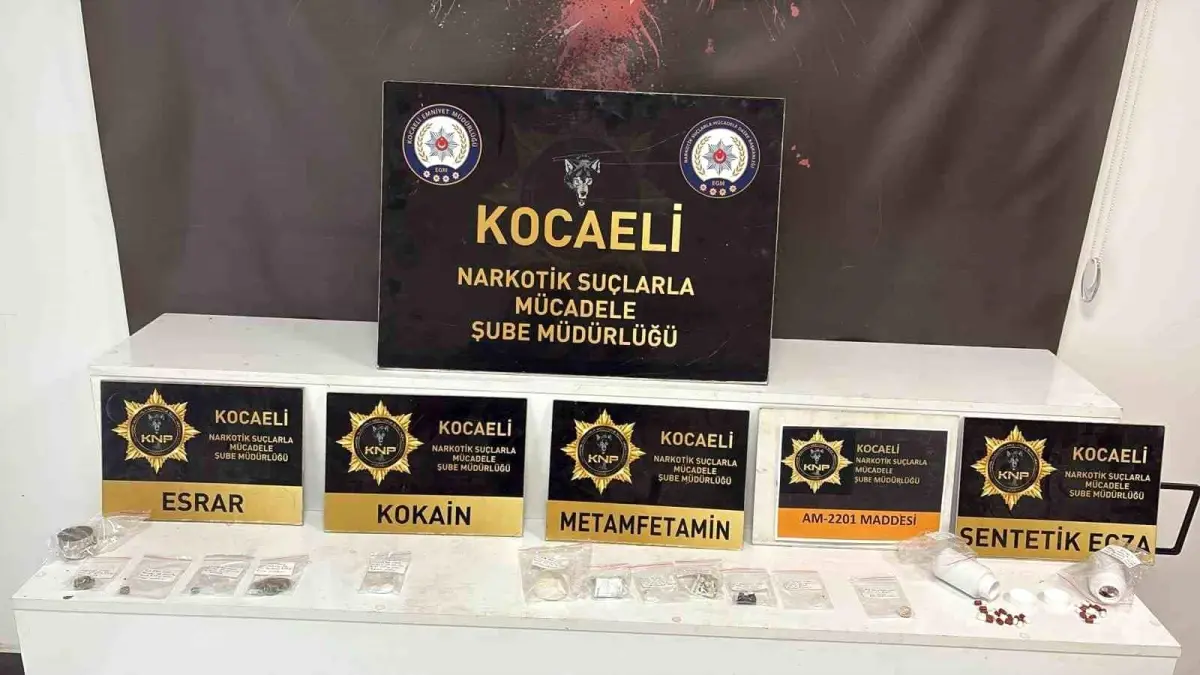 Kocaeli'de Uyuşturucu Operasyonları: 12 Gözaltı