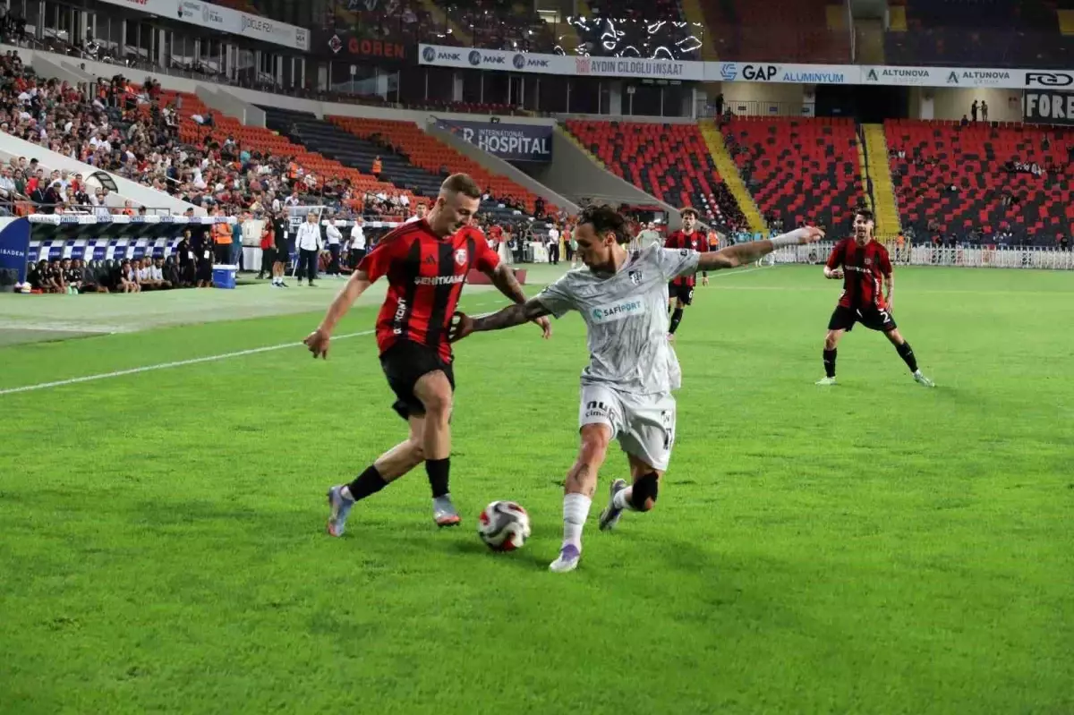 Gaziantep FK ve Kocaelispor'un mücadelesi golsüz sona erdi