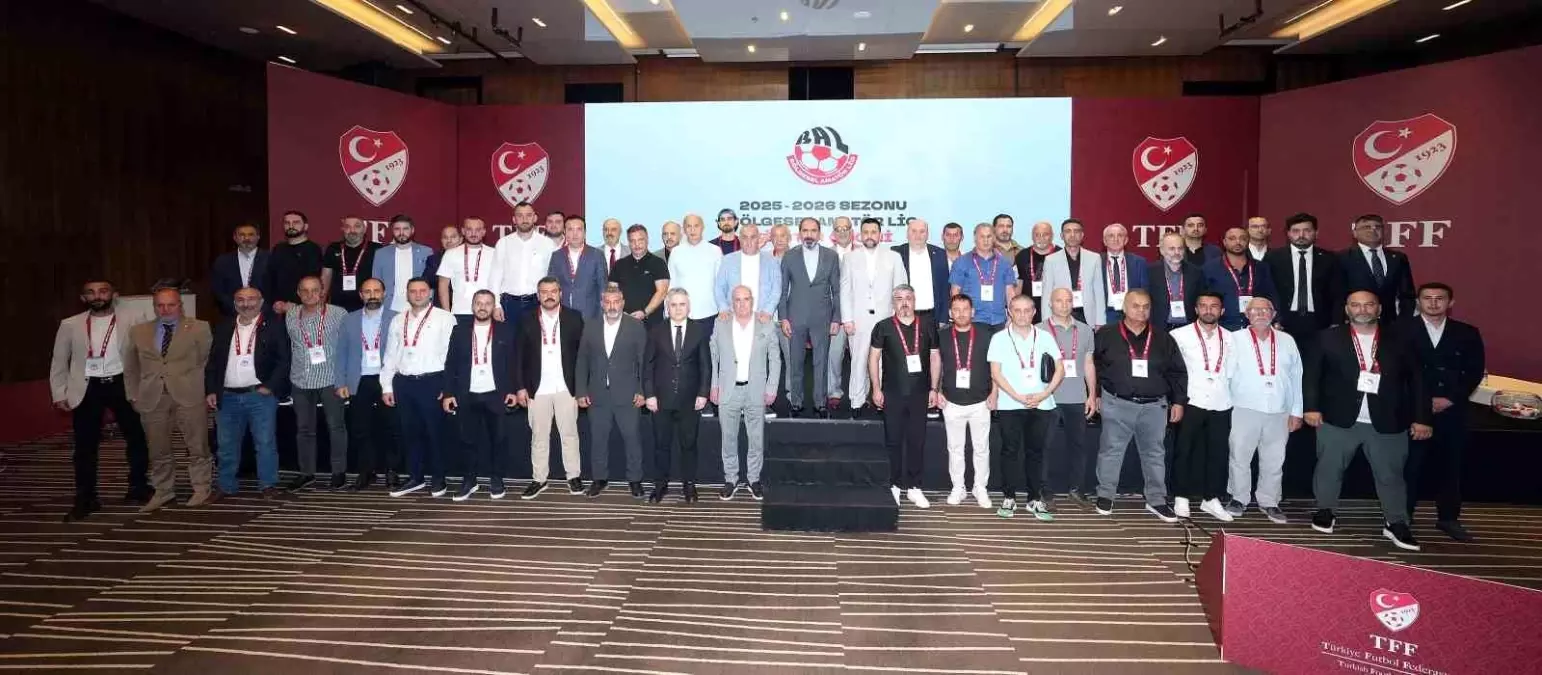 2025-2026 Bölgesel Amatör Lig Fikstürü Çekildi