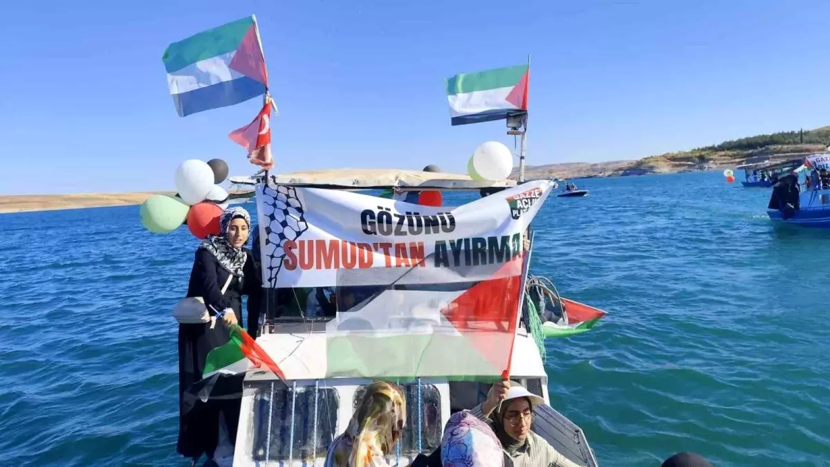 Adıyaman'da Küresel Sumud Filosu'na Destek Etkinliği Düzenlendi