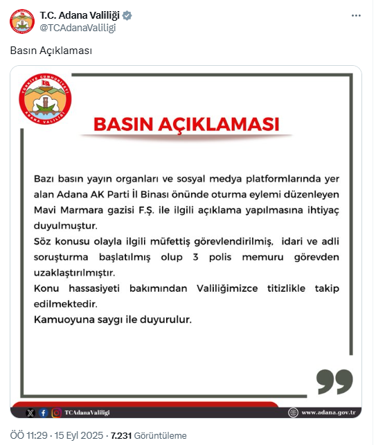Investigation into the harsh intervention at the AK Party building! 3 police officers have been suspended